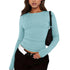 Slim Fit Long Sleeve T-Shirt for Women