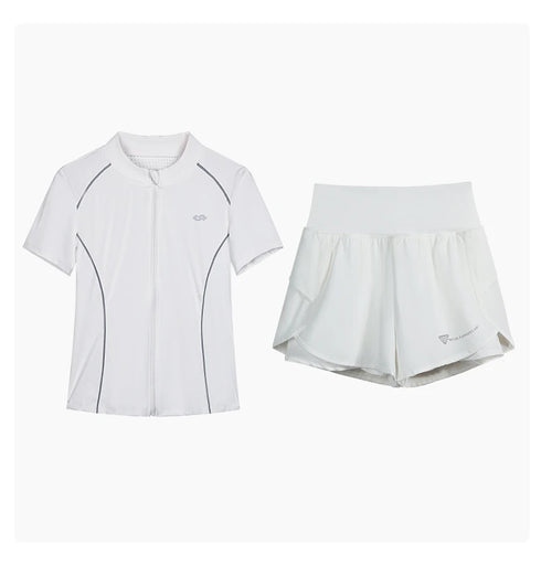 DRUR Women's Breathable Summer Workout Set