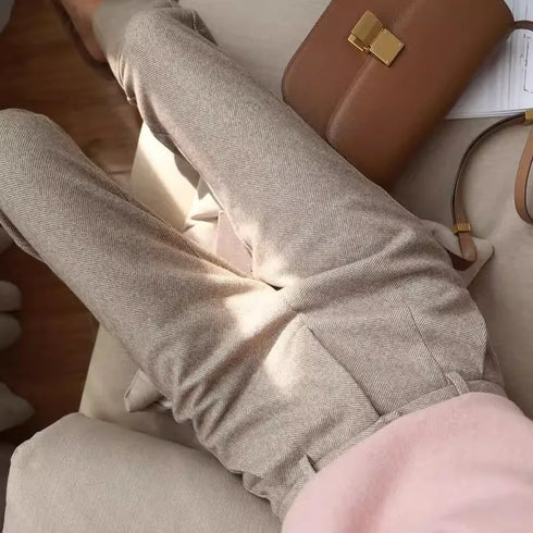 High Waisted Plus Size Pencil Pants for Women