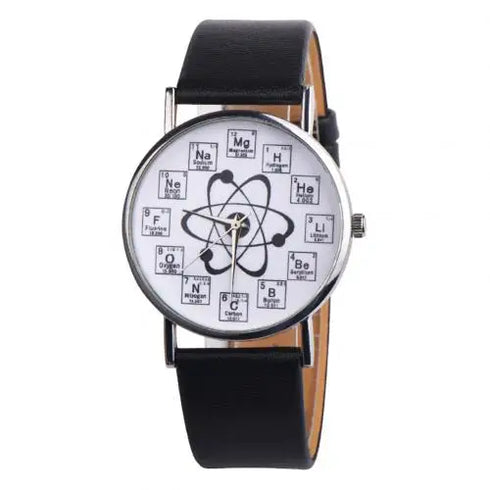 Ladies Watches Creative Design Chemical Element Markers