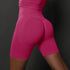 Seamless High Waist Yoga Shorts for Women