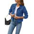 Cropped Denim Jacket for Women