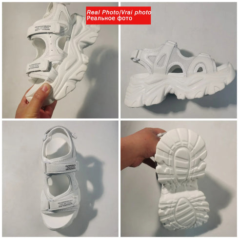 Fujin 8cm Platform Chunky Sandals for Women