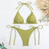 Lace Up Micro Bikini Set for Women