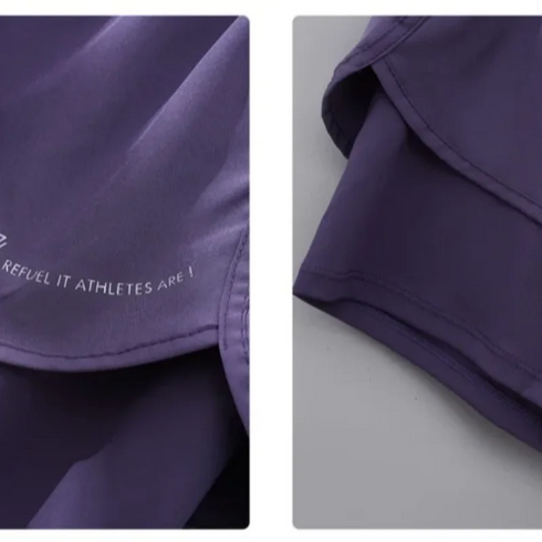 High Waist 2 in 1 Yoga Shorts for Women