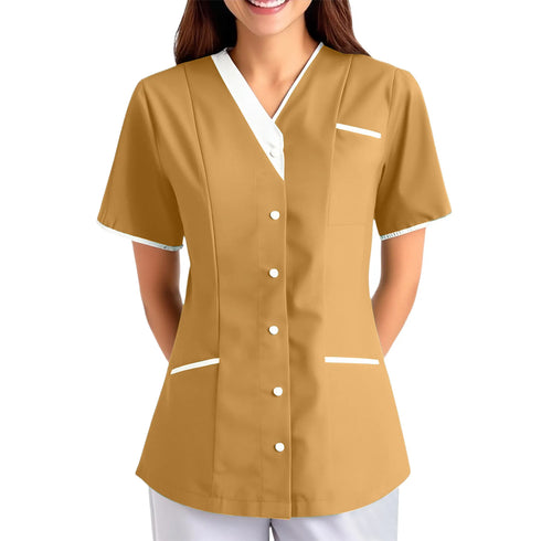 Women's Quick-Drying V-Neck Short-Sleeved Shirt