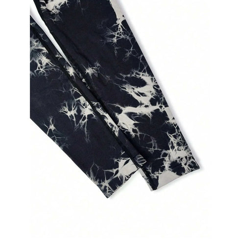 Seamless V-Buttocks Tie Dye Leggings