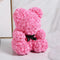 Artificial Rose Teddy Bear Home Decor Gift