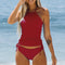 Full Coverage Lace Up Bikini Top for Women