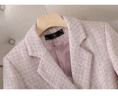 Luxury Ladies Tweed Blazer for Autumn/Winter