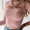 Hollow Out Long Sleeve T-Shirt in Multiple Colours