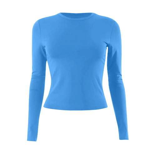Slim Fit Long Sleeve T-Shirt for Women
