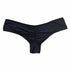 Adjustable Bikini Bottoms in Black and Pink
