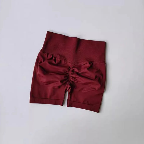 High Waist Yoga Shorts for Women - Breathable Activewear