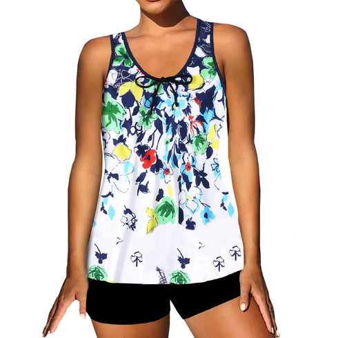 Floral Print Women's Bikini Set