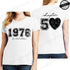 Women's Vintage 1976 O Neck Short Sleeve T-Shirt