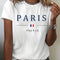Womens Trendy Letter Print T-Shirt for Effortless Style