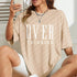 Over Thinking Letter Print Women Cotton Breathable Tee