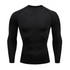 Men's Quick Dry Long Sleeve Compression Running T-Shirt