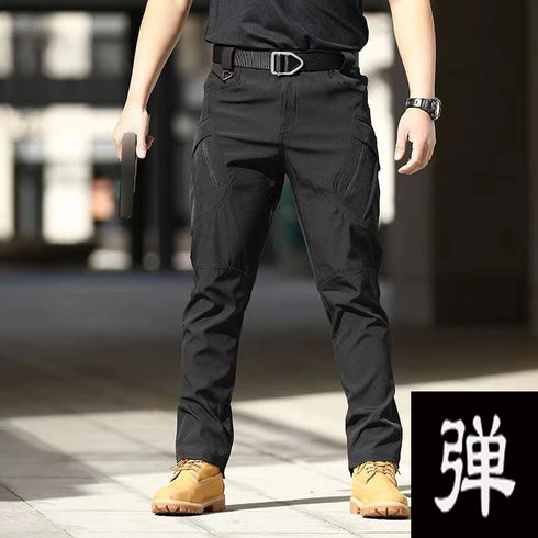 Men's Elastic Outdoor Cargo Trousers - M-5XL