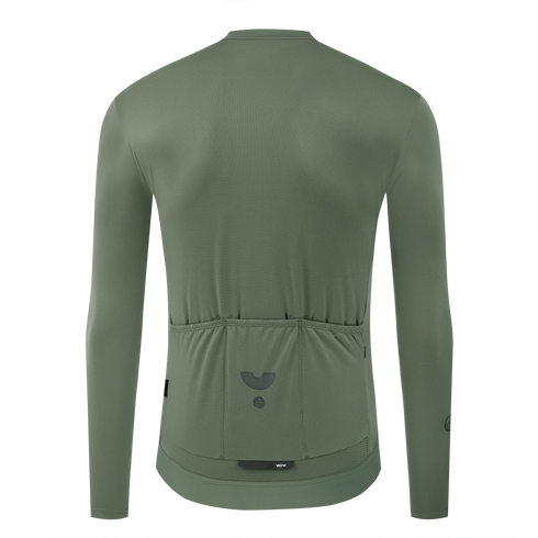 YKYW UPF 50+ Pro Team Thin Cycling Jersey Long Sleeve Men's Breathable Shirt Bike Tops Sun protection Sport Clothing YKK Zipper