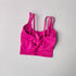 Women's Push Up Sports Bra with Back Knot Detail
