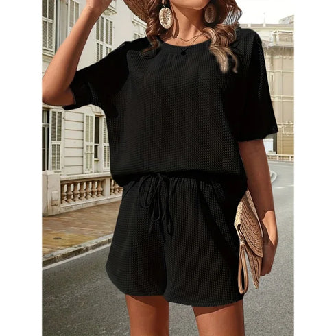 Elegant Summer Two-Piece Co-ord Set for Women