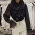 Elegant Ruffled White Blouse for Office Wear