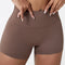 Hearuisavy High Waist Yoga Shorts Women Buttock Lift Slim Fit