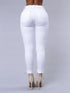 Women's Distressed High Waist Pencil Jeans