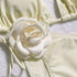 Floral Bandeau Thong Bikini Set for Women