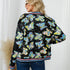 Butterfly Pattern Beaded Jacket for Women