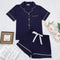 Summer Women's Short Sleeve Pyjama Set