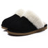 Fluffy Faux Fur Winter Slippers for Women