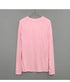 Casual Long Sleeve T-Shirt in Blue and Navy