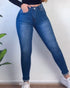 Plus Size High Waist Skinny Denim Pants