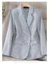 Luxury Ladies Tweed Blazer for Autumn/Winter