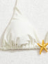 Floral Print Triangle Bikini Set with Brazilian Bottoms