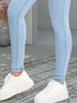 Women's Light Blue Skinny Jeans - Slim Fit Denim Trousers