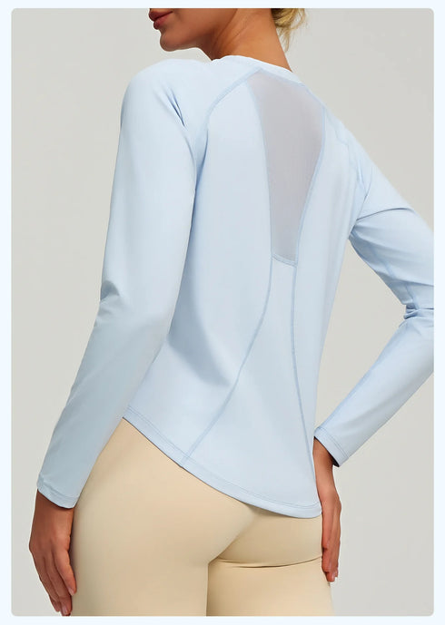 Women's Long Sleeve Breathable Sports Top