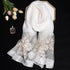 Luxury Silk Floral Shawl Scarf for Women