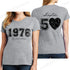 Women's Vintage 1976 O Neck Short Sleeve T-Shirt