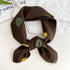 55cm Laies Cotton Linen Square Scarf for Women