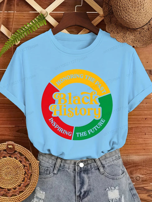 Black History Honouring The Past T-Shirt