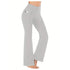 Women's High Waist Flared Pants with Pockets