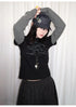 Tonngirl Y2K Vintage Long Sleeve Patchwork T-shirt