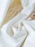 French-Inspired Cinched Waist Blouse in White
