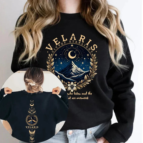 Velaris City of Starlight Graphic Hoodie for Women