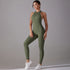 Hollow Backless Yoga Jumpsuit for Women