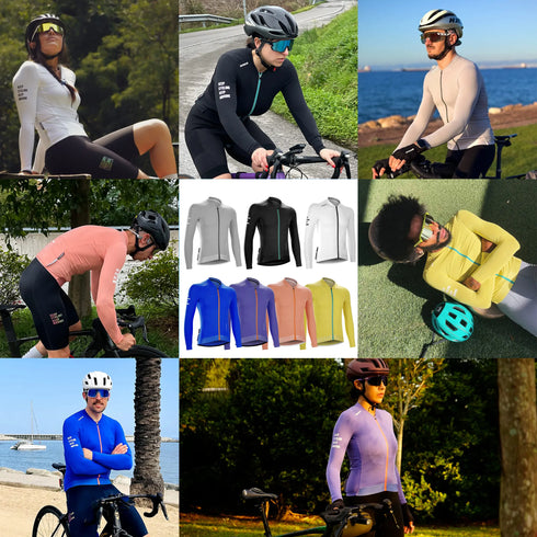 DAREVIE Unisex Long Sleeve Cycling Jersey